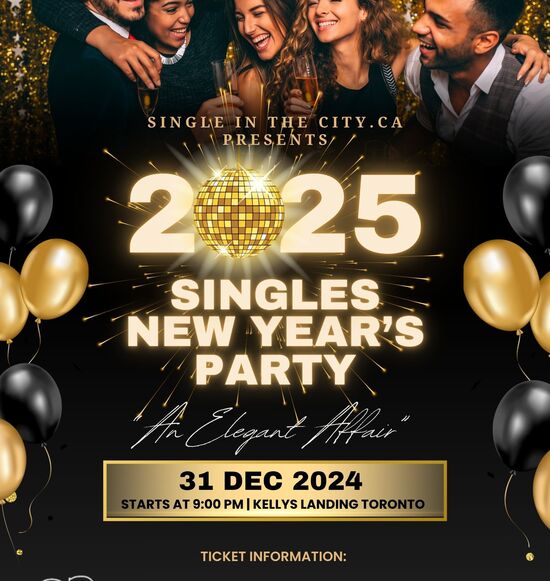 Toronto's Best Singles New Years Party 2026
